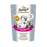 Betty's Country Kitchen - Cat SENIOR Fresh Pouch Chicken, Pumpkin & Salmon Oil 100g